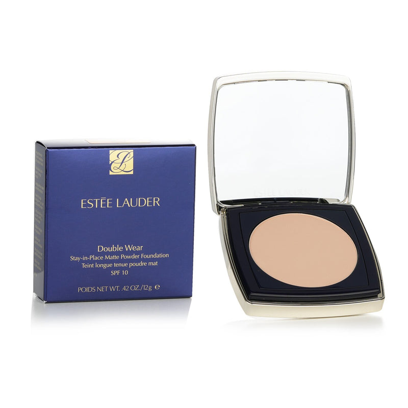 Estee Lauder Double Wear Stay In Place Matte Powder Foundation SPF 10 - # 3C2 Pebble  12g/0.42oz