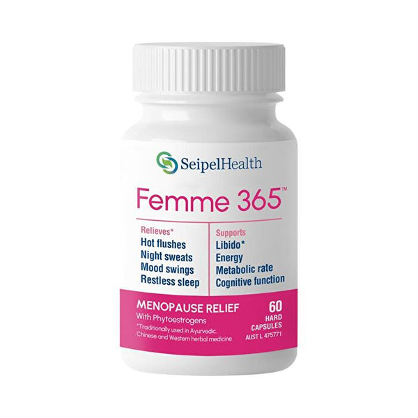 Seipel Health Femme 365 Menopause Relief 60c