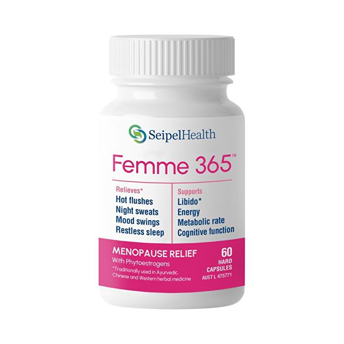 Seipel Health Femme 365 Menopause Relief 60c