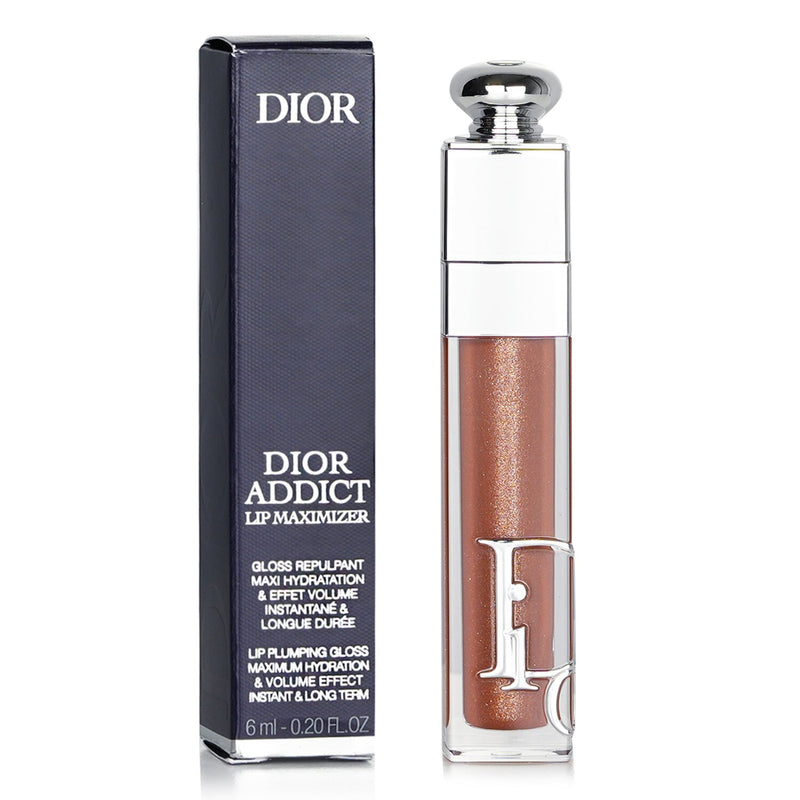 Christian Dior Addict Lip Maximizer Gloss - # 045 Shimmer Hazelnut  6ml/0.2oz