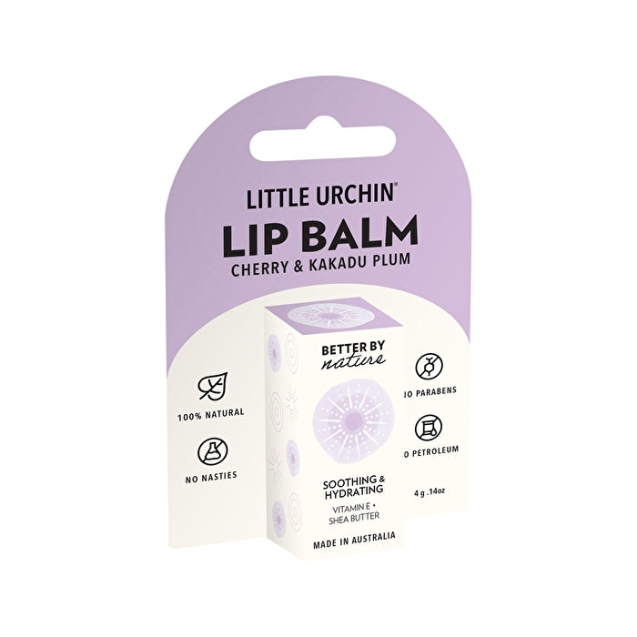 Little Urchin Lip Balm Cherry Kakadu Plum 4g
