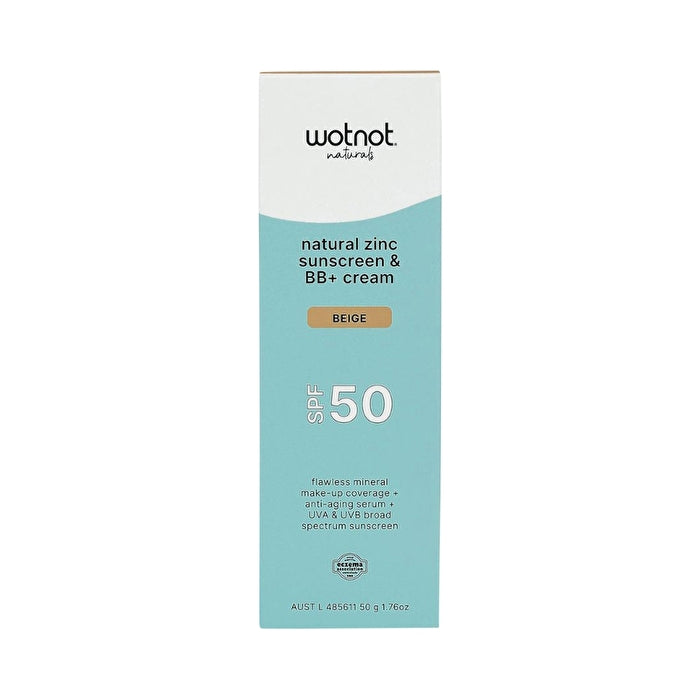 Ecodirect Pty Ltd Wotnot Sunscreen And Bb Cream Spf50 Beige 50g