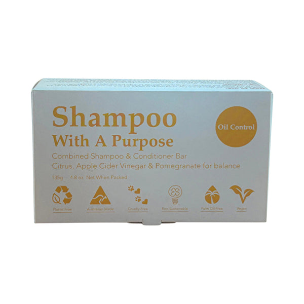 Shampoo With A Purpose Shampoo W A Purpose Bar Shampoo Cond Oil Control 135g