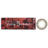 Clalen 1 Day Iris Suzy Brown Color Contact Lenses -0.00  30pcs