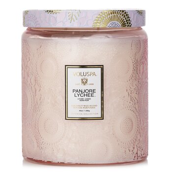 Voluspa Luxe Jar Candle - Panjore Lychee  44oz/1.25kg