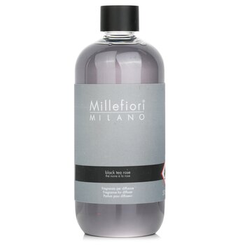 Millefiori Natural Fragrance For Diffuser Refill - Black Tea Rose  500ml/16.9oz