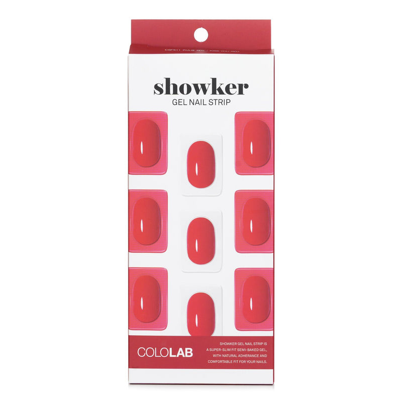 Cololab Showker Gel Nail Strip # CSF411 Pastel Sky  1pcs