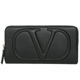 Valentino Garavani Valentino Zip around contintent wallet  Black