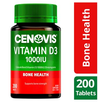 Cenovis [Authorized Sales Agent] Cenovis Calcium VD - 200 Tablets  200pcs/box
