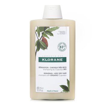 Klorane Shampoo With Organic Cupuacu (Reparing Very Dry Hair)  400ml/13.5oz