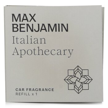 Max Benjamin Car Fragrance Refill - Italian Apothecary  1pc