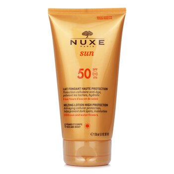 Nuxe Sun Melting Lotion High Protection SPF50 (For Face & Body)  150ml/5.1oz