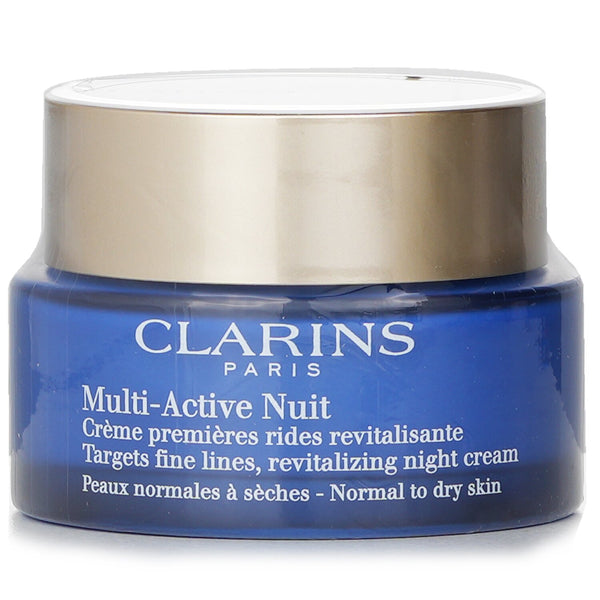 Clarins Multi Active Night Targets Fine Lines Revitalizing Night Cream (For Normal to Dry Skin)  50ml/1.6oz
