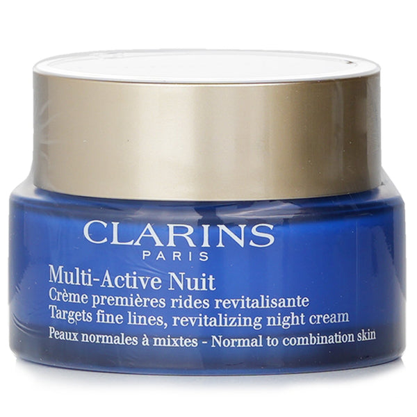 Clarins Multi Active Night Targets Fine Lines Revitalizing Night Cream (For Normal To Combination Skin)  50ml/1.6oz