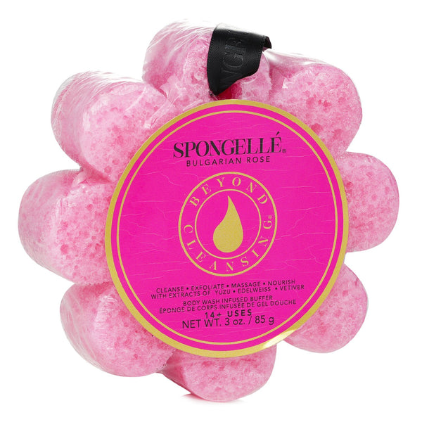 Spongelle Wild Flower Soap Sponge - Bulgarian Rose (Pink)  1pc/85g
