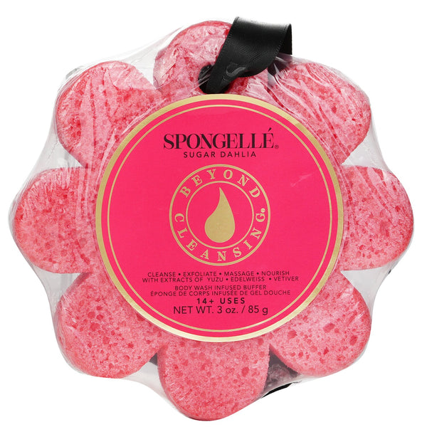 Spongelle Wild Flower Soap Sponge - Sugar Dahlia (Red)  1pc/85g