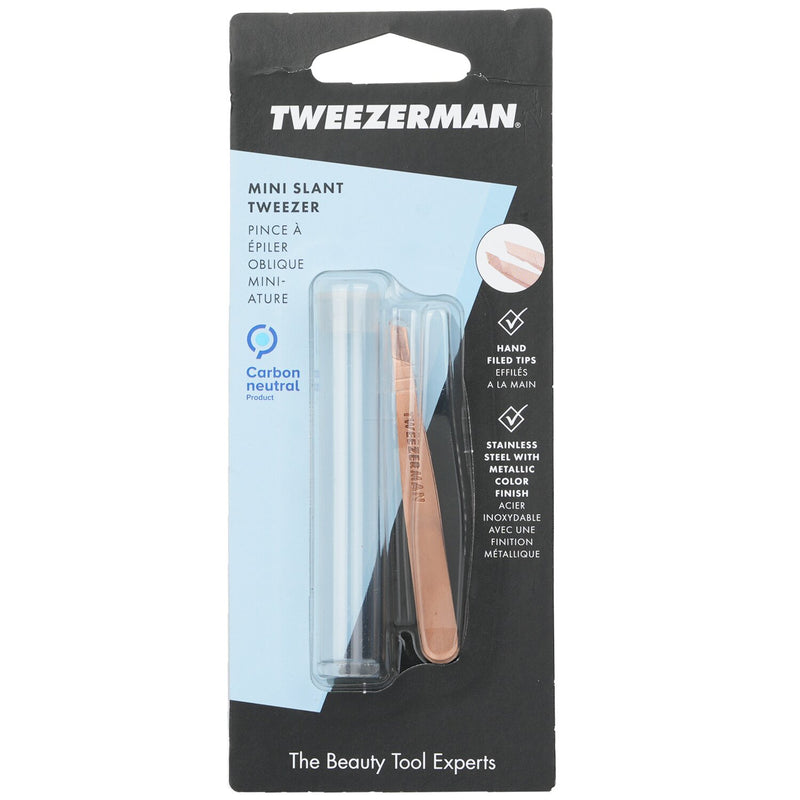 Tweezerman Mini Slant Tweezer - Granite Sky