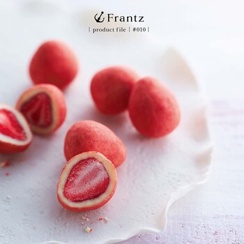 Frantz Strawberry Truffle Pink Strawberry  90g/1 box