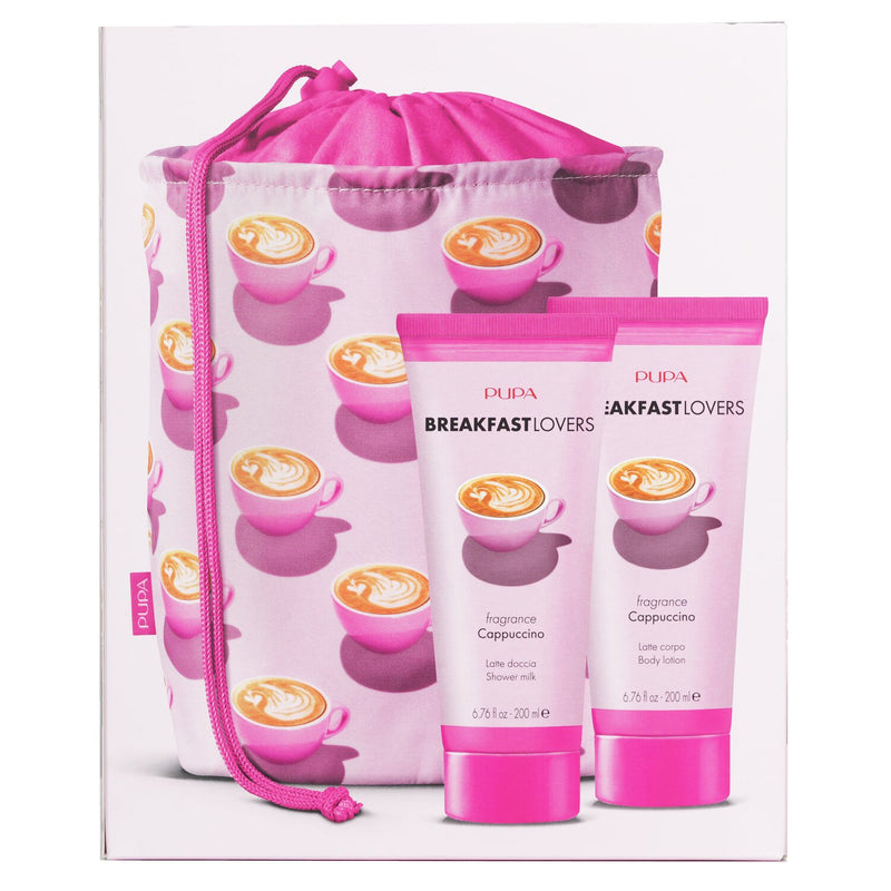 Pupa Breakfast Lovers Kit 1 Cappuccino:  2pcs+1bag