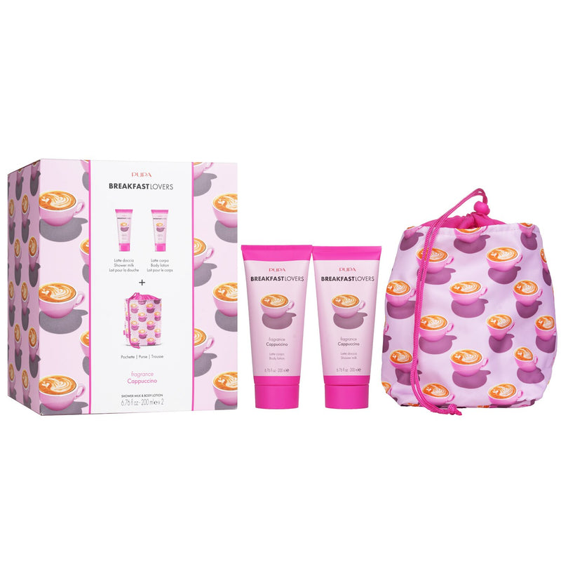 Pupa Breakfast Lovers Kit 1 Cappuccino:  2pcs+1bag