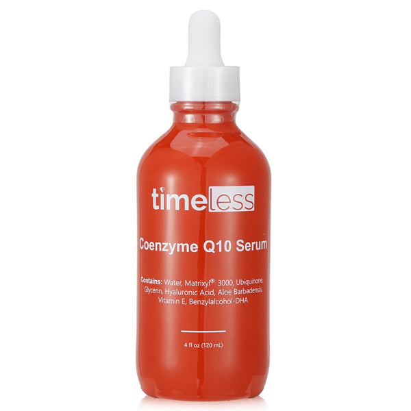 Timeless Skin Care Coenzyme Q10 Serum + Matrixyl 3000 + Hyaluronic Acid (box slightly damage)  120ml/4oz