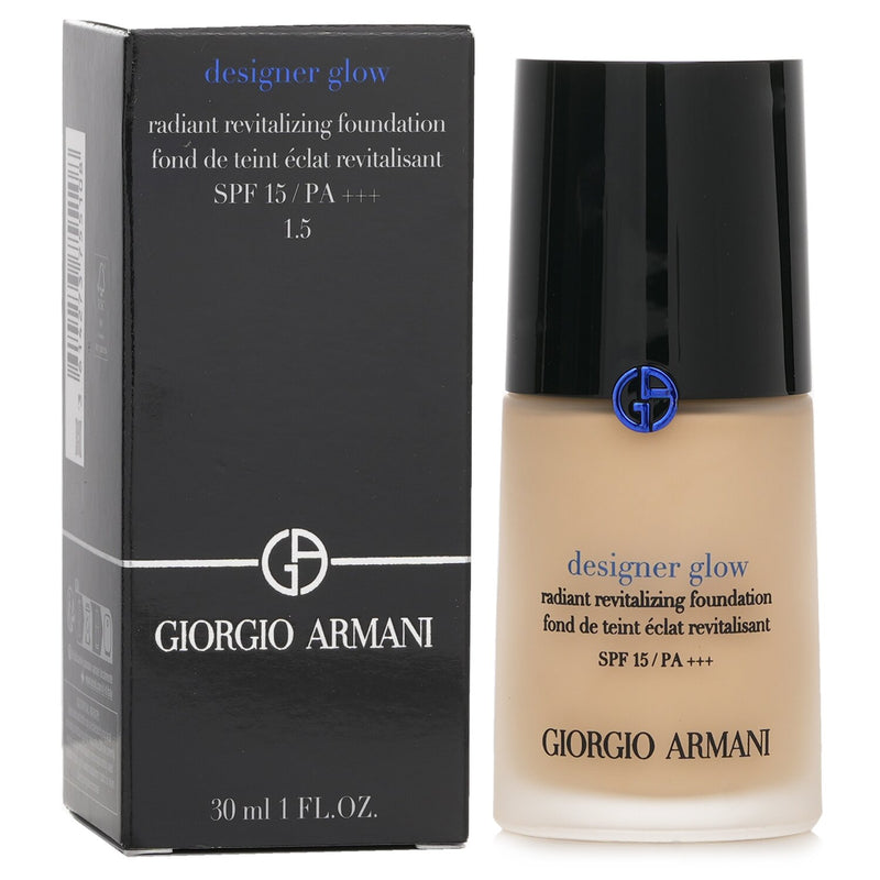 Giorgio Armani Designer Glow Radiant Revitalizing Foundation - # 1.5  30ml/1oz