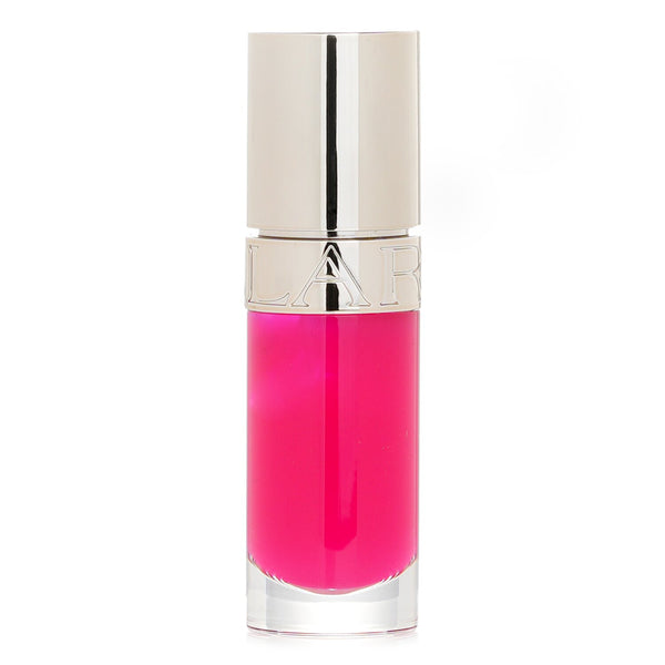 Clarins Lip Comfort Oil With Sweetbriar Rose Oil- # 23 Passionate Pink  7ml