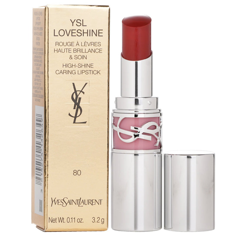 Yves Saint Laurent YSL Loveshine Lipstick - # 80 Glowing Lava  3.2g