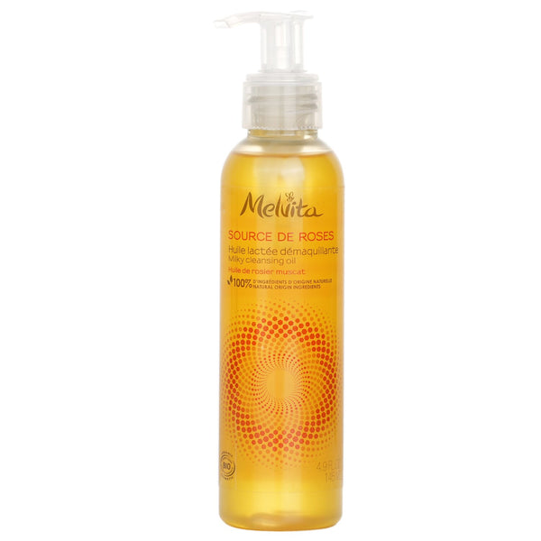 Melvita Source De Roses Milky Cleansing Oil  145ml/4.9oz