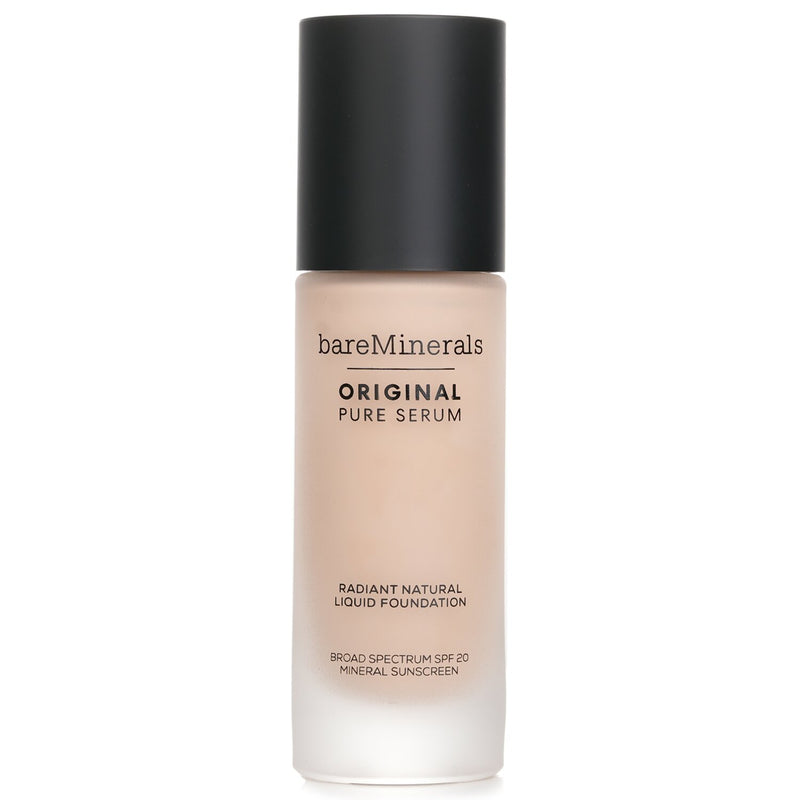 BareMinerals Original Pure Serum Radiant Natural Liquid Foundation Mineral SPF 20 - # Fair Cool 1  30ml/1oz