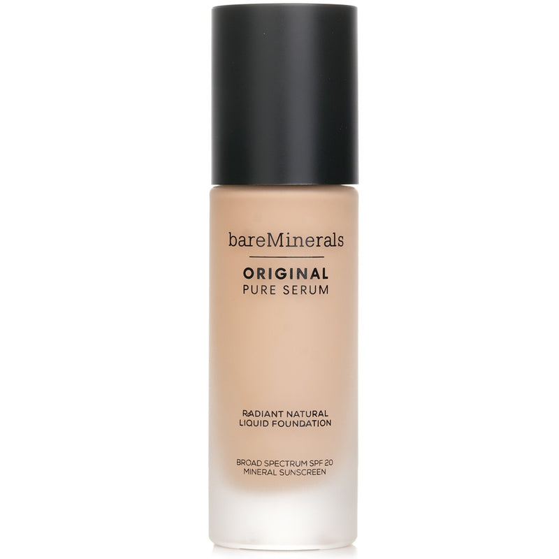 BareMinerals Original Pure Serum Radiant Natural Liquid Foundation Mineral SPF 20 - # Light Neutral 2  30ml/1oz