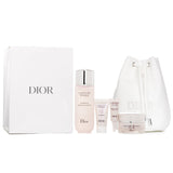 Christian Dior Capture Total Cell Bucket Pouch Mini Set: Intensive Essence Lotion 50ml+Le Serum 5ml+Eye Serum 3ml+Firming Wrinkle Creme 15ml  4pcs + 1bag