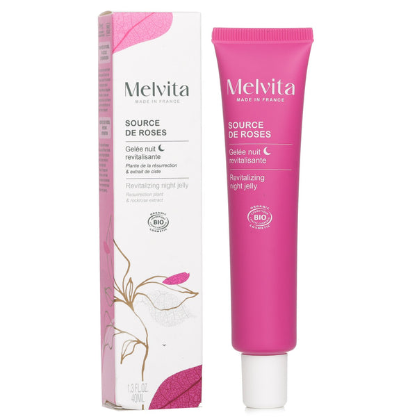 Melvita Source De Roses Revitalizing Night Jelly  40ml