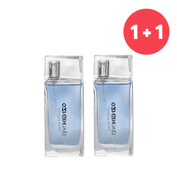 Kenzo 【1+1 Set】L'EAU Pour Homme Eau De Toilette Spray   50ml/1.7oz