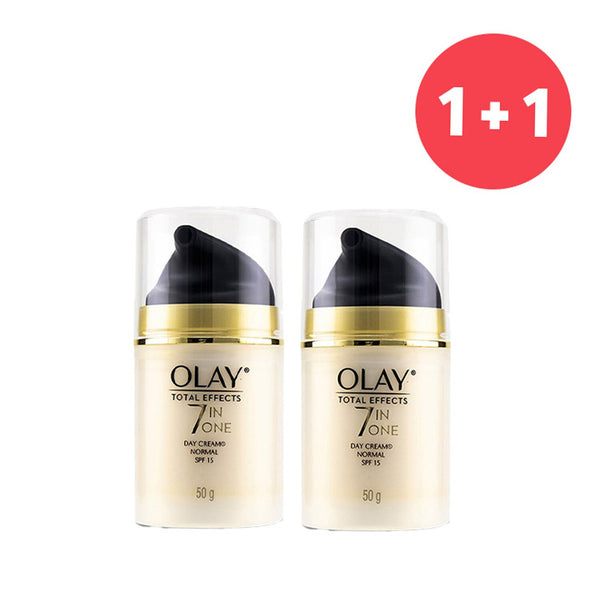 Olay ?Buy 1 Get 1?Total Effects 7 in 1 Normal Day Cream SPF 15 (Add ONE to Cart and get TWO)  50g/1.7oz