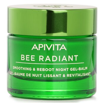 Apivita Bee Radiant Smoothing & Reboot Night Gel-Balm White Peony & Patented Propolis  50ml