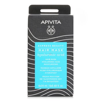 Apivita Express Beauty Hair Mask Hyaluronic Acid Moisturizing  6X20ml