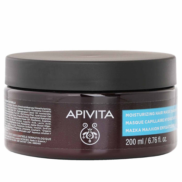 Apivita Moisturizing Hair Mask Hyaluronic Acid & Aloe  200ml