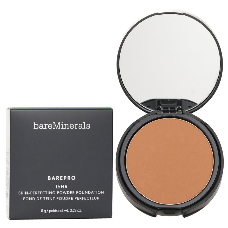 BareMinerals Barepro 16HR Skin Perfecting Powder Foundation - # Medium Deep 40 Warm  8g/0.28oz