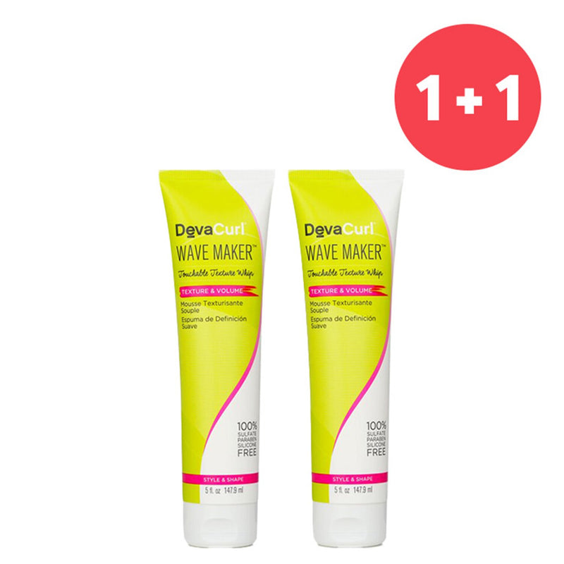 DevaCurl ?1+1 Set?Wave Maker (Touchable Texture Whip - Texture & Volume)     147.9ml/5oz