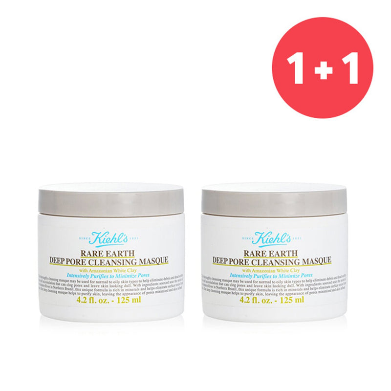 Kiehl's 【1+1 Set】Rare Earth Deep Pore Cleansing Masque  125ml/4.2oz