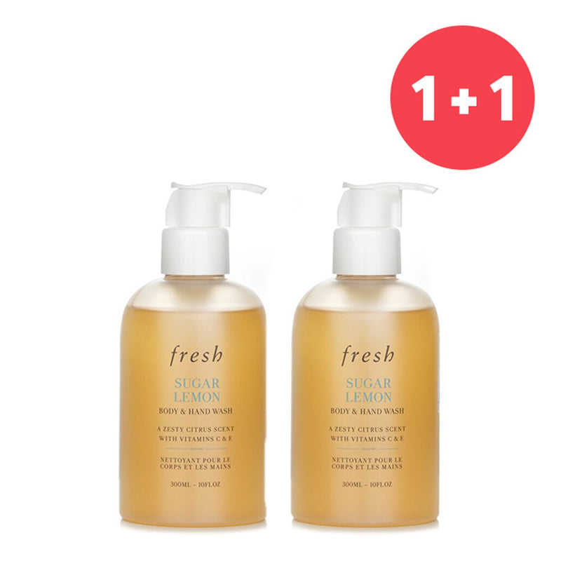 Fresh 【1+1 Set】Sugar Lemon Bath & Shower Gel  300ml/10oz