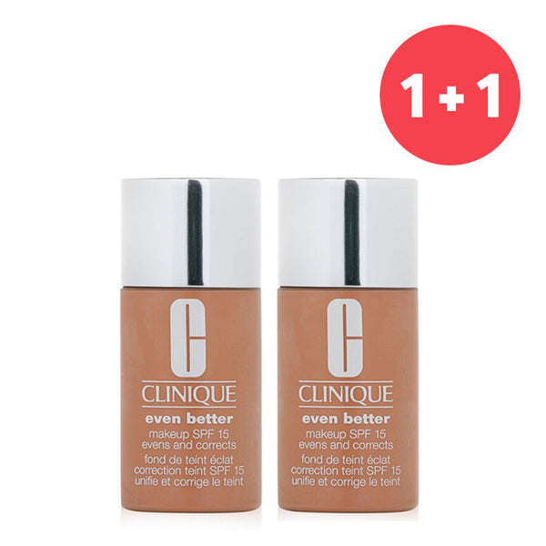 Clinique 【1+1 Set】Even Better Makeup SPF15 (Dry Combination to Combination Oily) - No. 08/ CN74 Beige  30ml/1oz x2