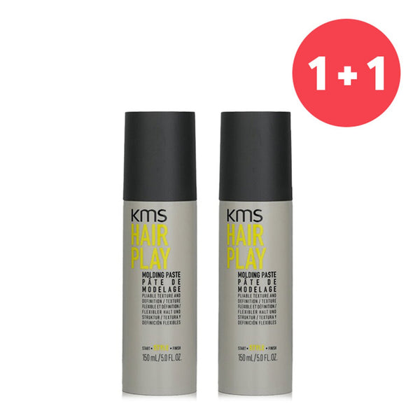 KMS California 【1+1 Set】Hair Play Molding Paste (Pliable Texture And Definition)  150ml/5oz