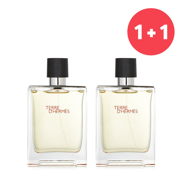 Hermes 【1+1 Set】Terre D'Hermes Eau De Toilette Spray  100ml/3.4oz