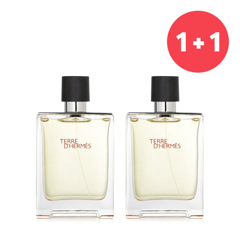 Hermes 【1+1 Set】Terre D'Hermes Eau De Toilette Spray  100ml/3.4oz