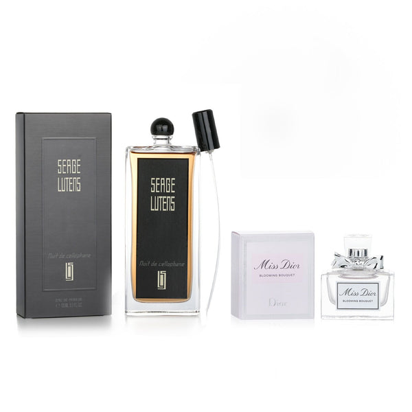 Serge Lutens Serge Lutens Nuit De Cellophane Eau De Parfum Spray X Christian Dior Miss Dior Blooming Bouquet Eau De Toilette Spray  2pcs