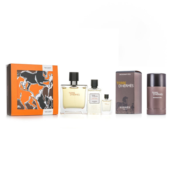 Hermes Hermes Terre D'Hermes Pure Set + Terre D'Hermes Deodorant Stick  2pcs