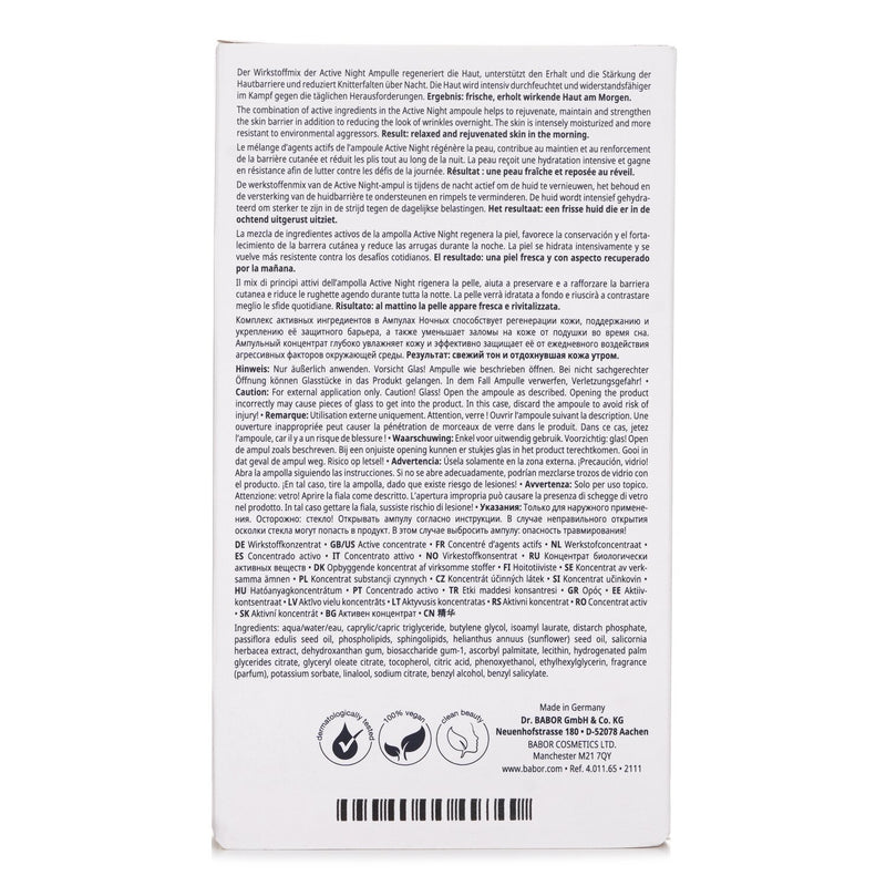 Babor Ampoule Concentrates Active Night  7x 2ml