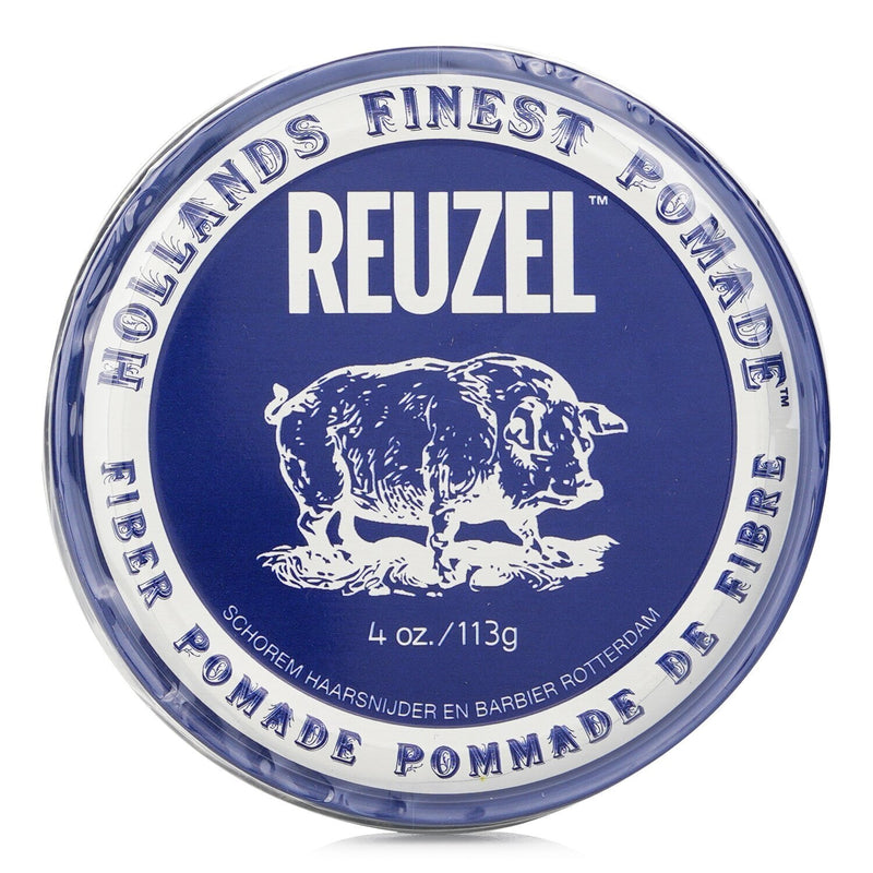 Reuzel Fiber Pomade (Firm, Pliable, Low Shine, Water Soluble) (Without cellophane) 113g/4oz